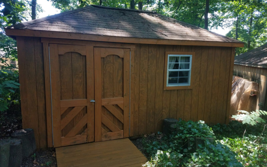Outdoor Wood Sheds