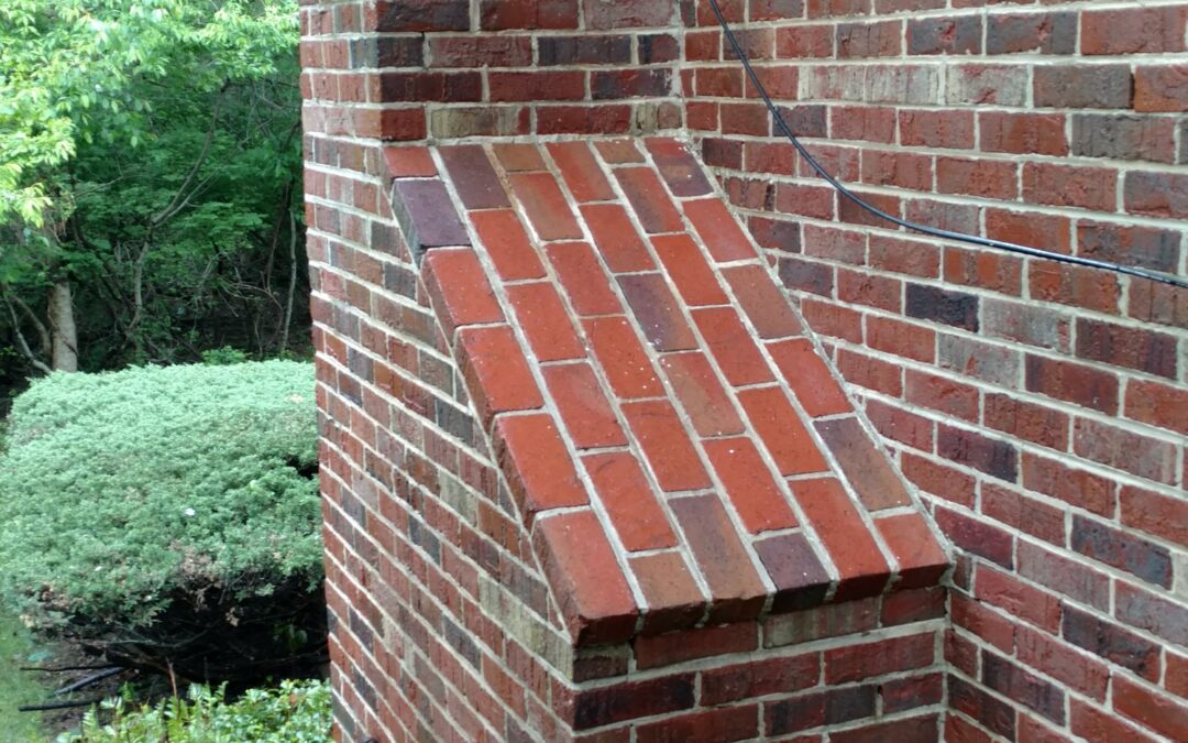 A Beautiful Brick Chimney