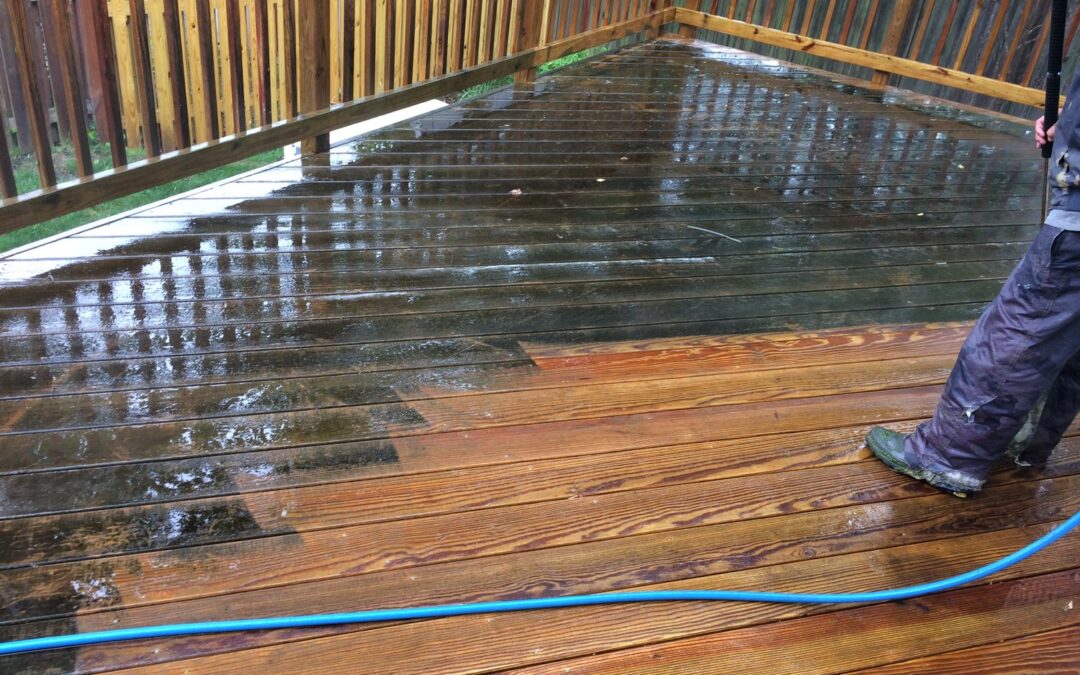 Professional Deck Washing