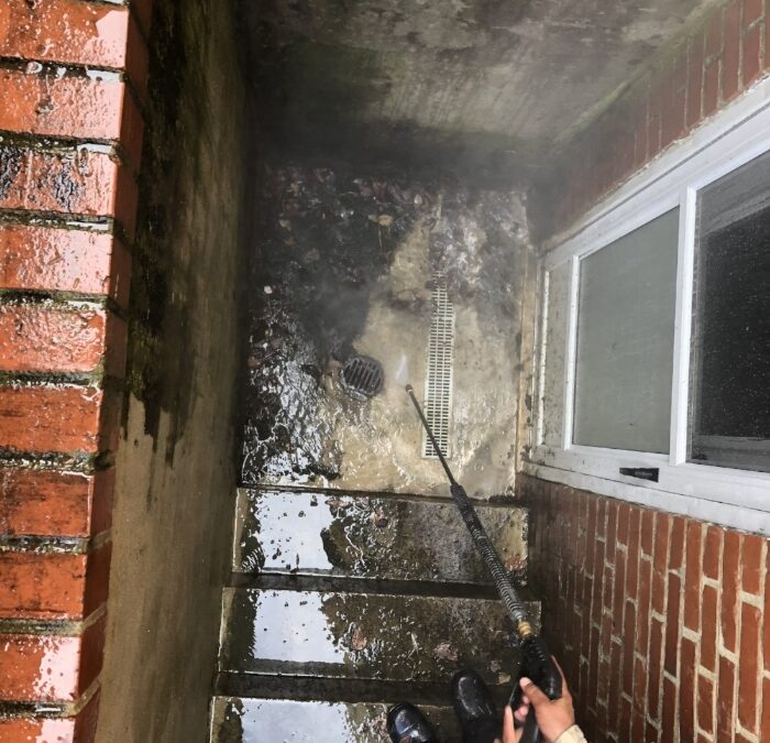 A Professional Clean for Your Cement Stairs